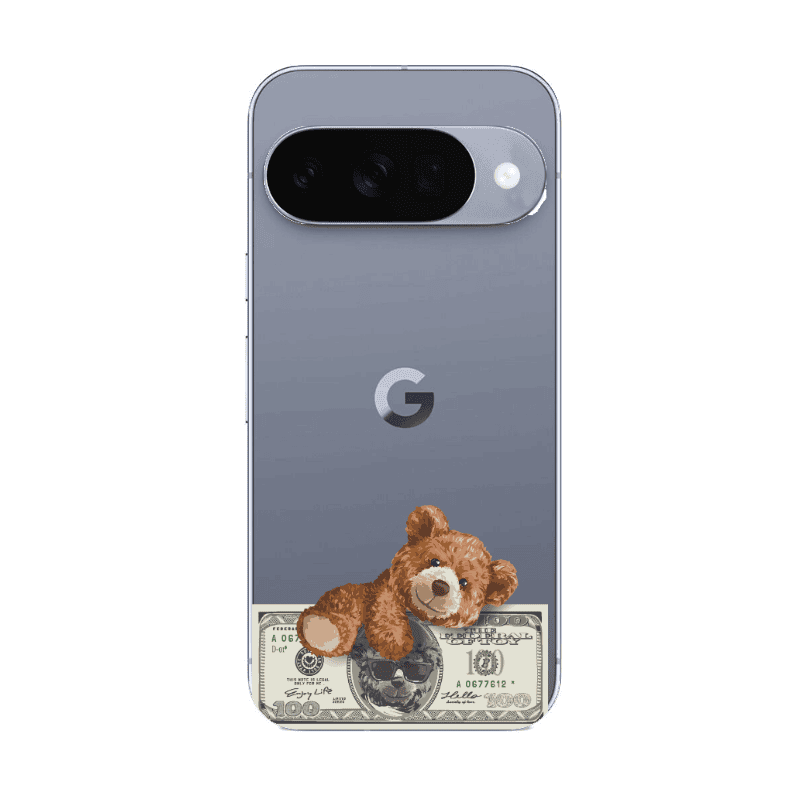 Google Pixel 10 Money Style Transparent Silicone TPU Θήκη